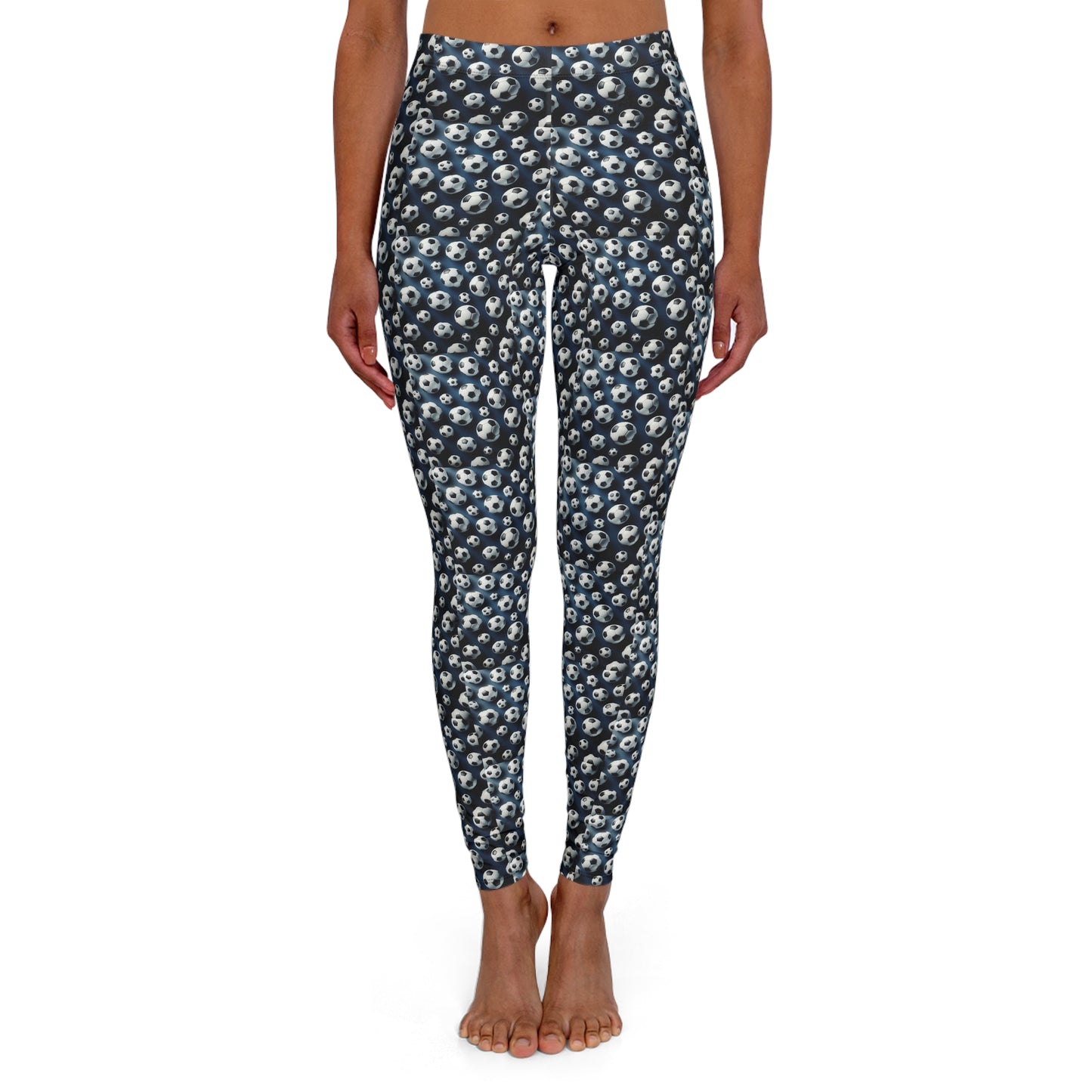 Soccer Ball Print Leggings