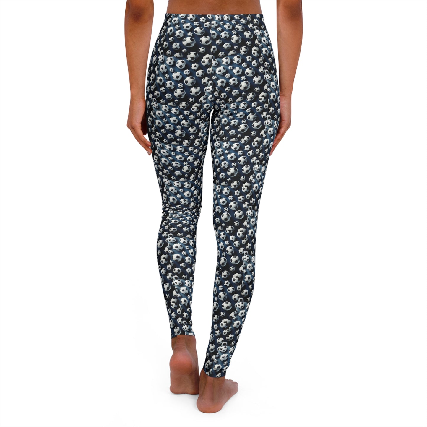 Soccer Ball Print Leggings