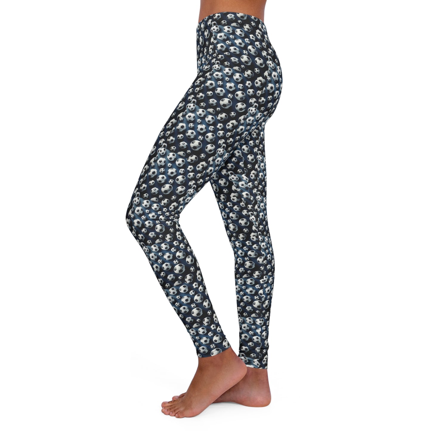 Soccer Ball Print Leggings