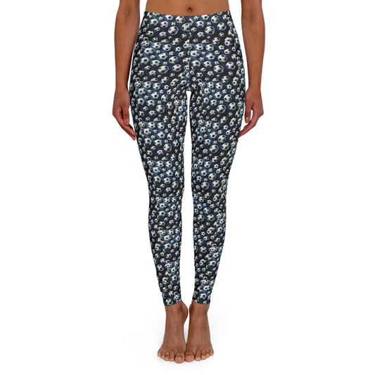 Soccer Ball Print Leggings