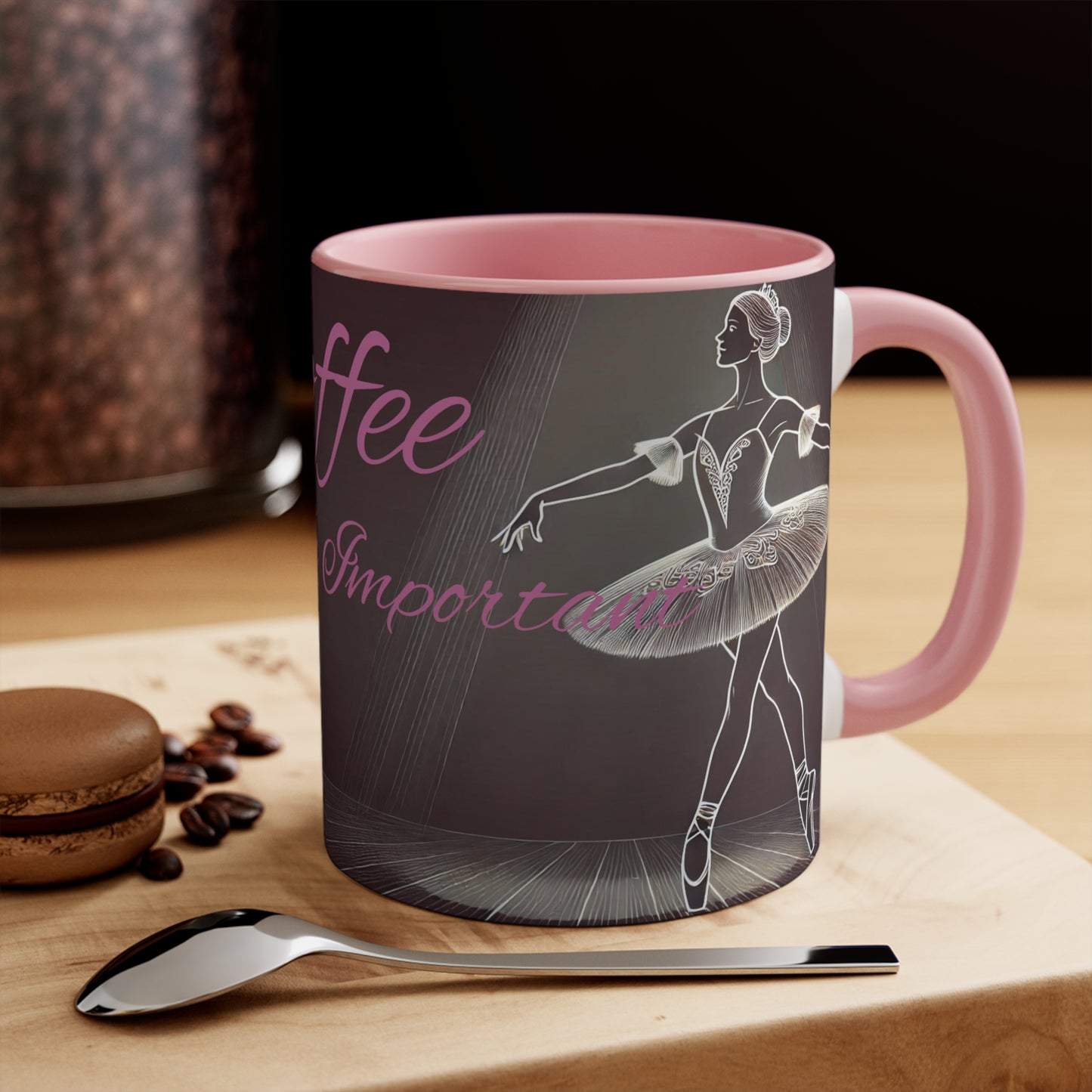 "TuTu Important" (Pink) Mugs, 11oz