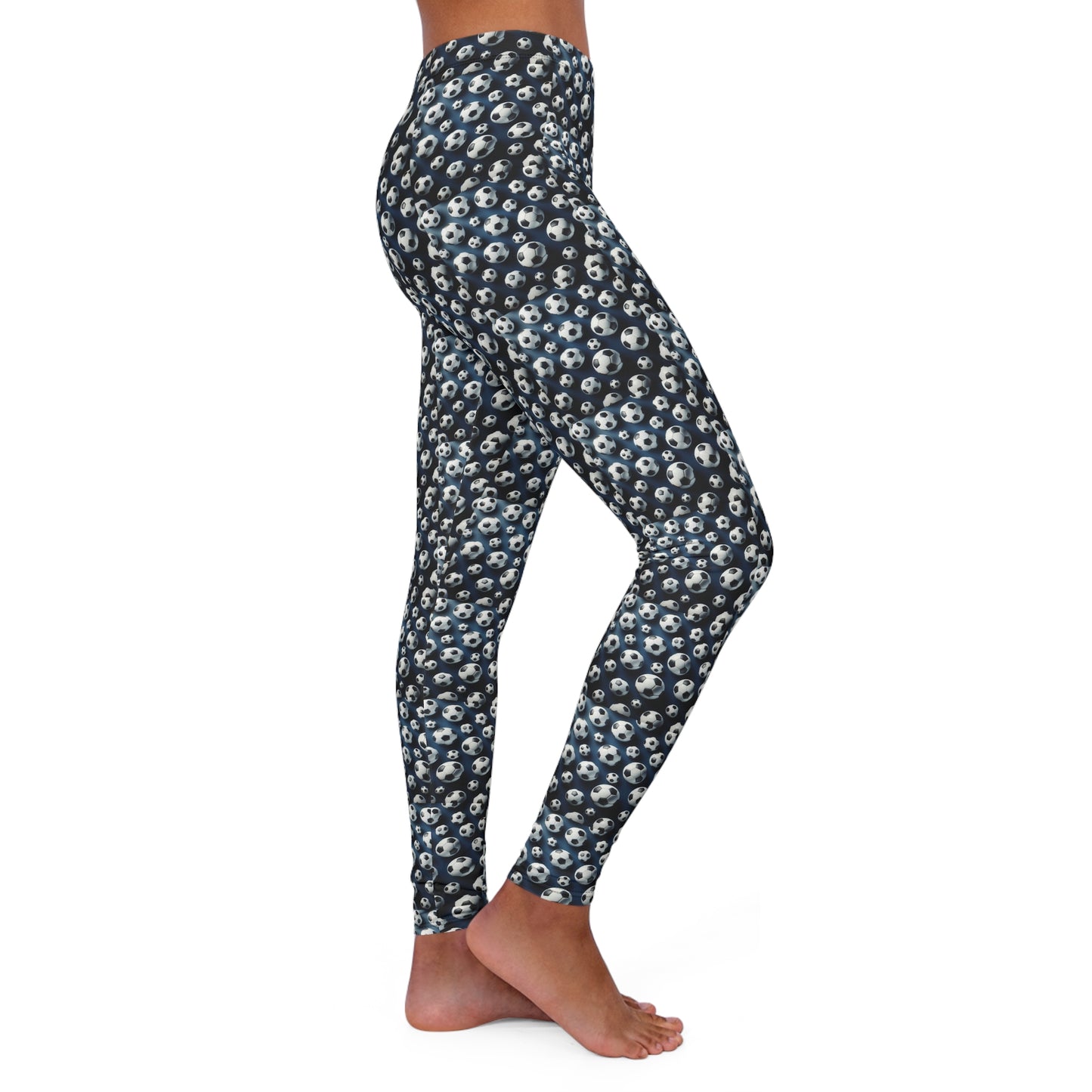 Soccer Ball Print Leggings