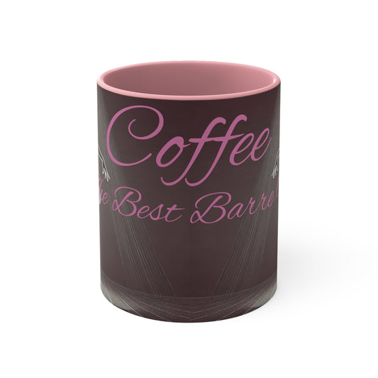 "At The Barre" (Pink) Mugs, 11oz