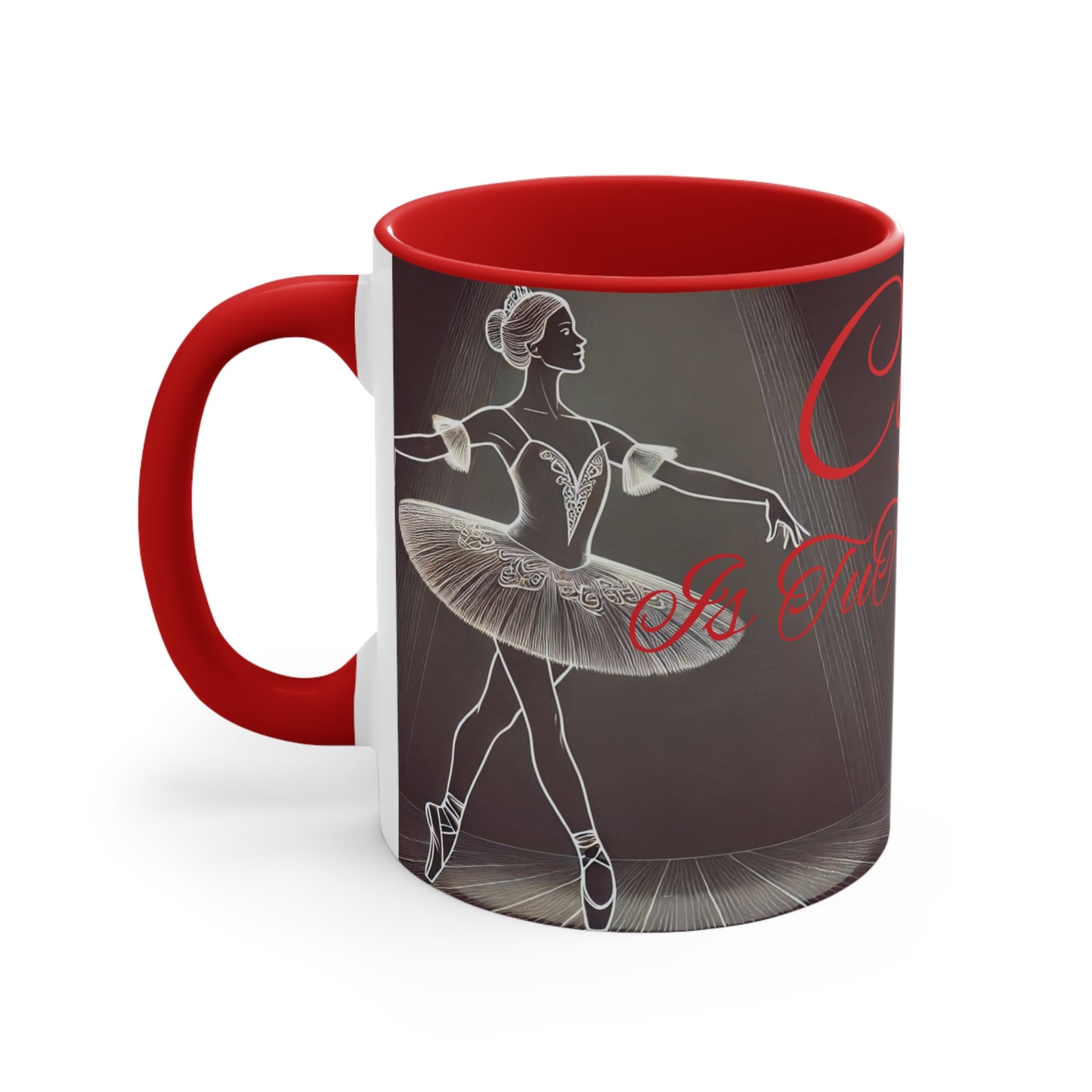 "TuTu Important" (Red) Mugs, 11oz