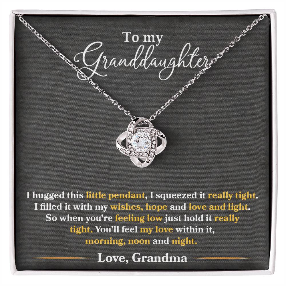 To My Granddaughter, You'll Feel My Love Within This