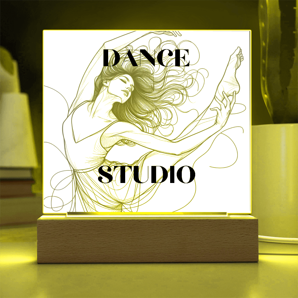 Jazz up that practice area with this illuminated studio sign