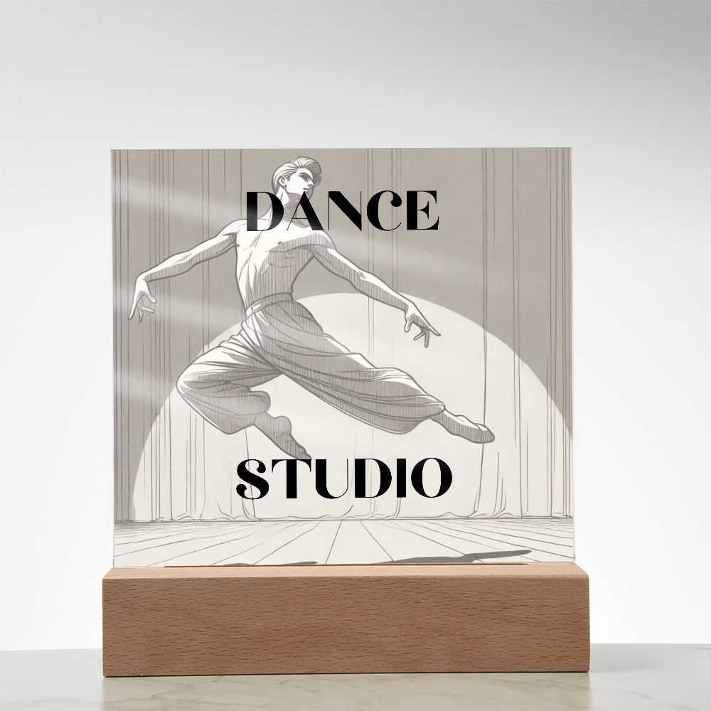 Jazz up that practice area with this illuminated studio sign